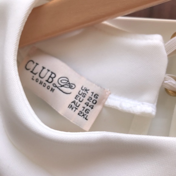 Elegant White Dress with Lace Details - Picture 5 of 5